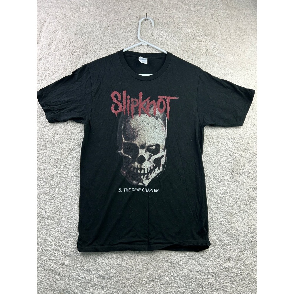 Slipknot Women's Black Small T-Shirt Cotton Skull Graphic